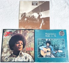 (3) SEALED LP's - Michael Jackson "Ben","Music & Me","Skywriter", Orig Pressings