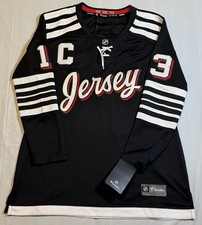 Nico Hischier Devils Retro Womens Jersey Medium Black Fanatics Breakaway C NWT