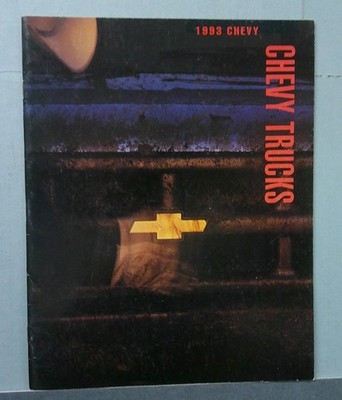 1993 Chevrolet Trucks Sales Catalog