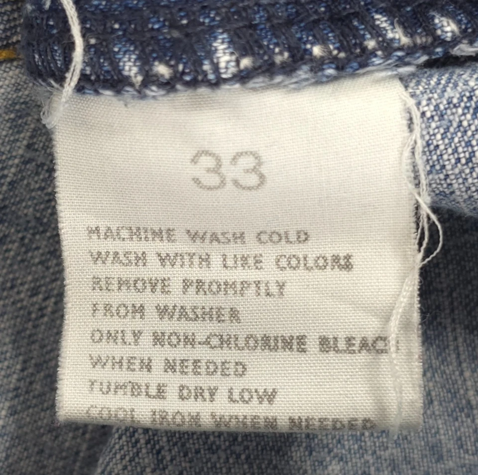 VINTAGE Y2K NAUTICA MEN'S SHORTS SIZE 33 BLUE DENIM CARPENTER STYLE INSEAM: 12.5 - Image 3 of 4