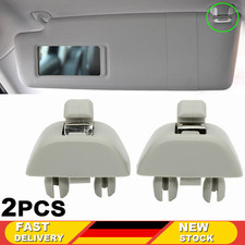 2X Sonnenblende Haken Clip für VW Passat B7 Polo UP! SEAT MII SKODA CITIGO RAPID