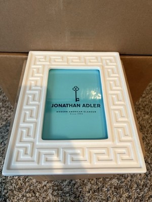 Jonathan Adler Charade Greek Key 4x6 Picture Frame