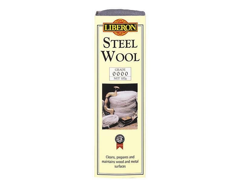 Liberon Steel Wool Grade 0000 100G LIBSW0000100
