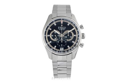 Zenith El Primero Chronograph Automatik Stahl Ref. 03.2040.400/21.M2040 B&P