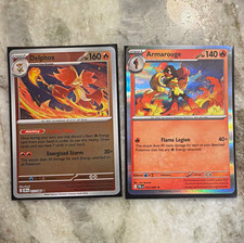 Pokemon TCG Delphox 013/085 Holo & Armarouge 027/084 Lot 2 English