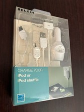 BELKIN CHARGE ANY iPOD OR iPOD SHUFFLE CAR OR HOME ACCESSORIES ONLY  NO CHARGER
