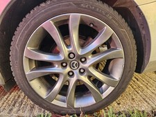 MAZDA 6 2013-2018 19 ALLOY WHEEL & TYRE 225 45 R19 4MM TREAD