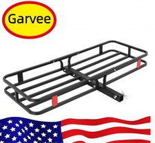 53 X 19 X 6 Heavy Duty Hitch Mount Cargo Basket 500 Lbs Load Capacity Non-fo