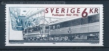 [123428] Sweden 1996 Railway train eisenbahn  MNH
