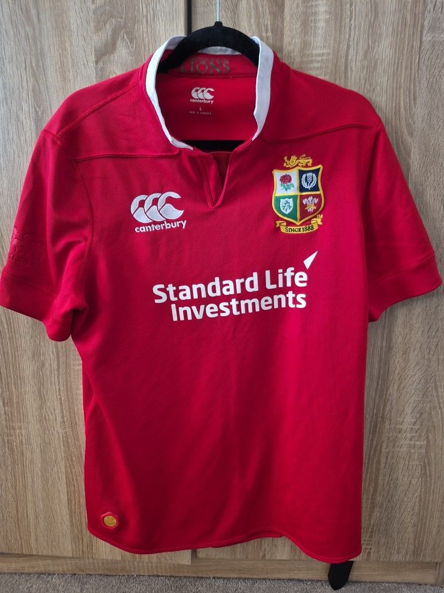 British Irish Lions 2017 Canterbury Pro Jersey Size Large UK