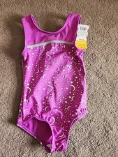 Girls' Gymnastics Celestial Pull-On Leotard - Cat  Jack Magenta Xs 4/5 Purple