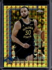 2025-26 Topps Chrome Stephen Curry Geometric Gold Refractor #/50 Warriors