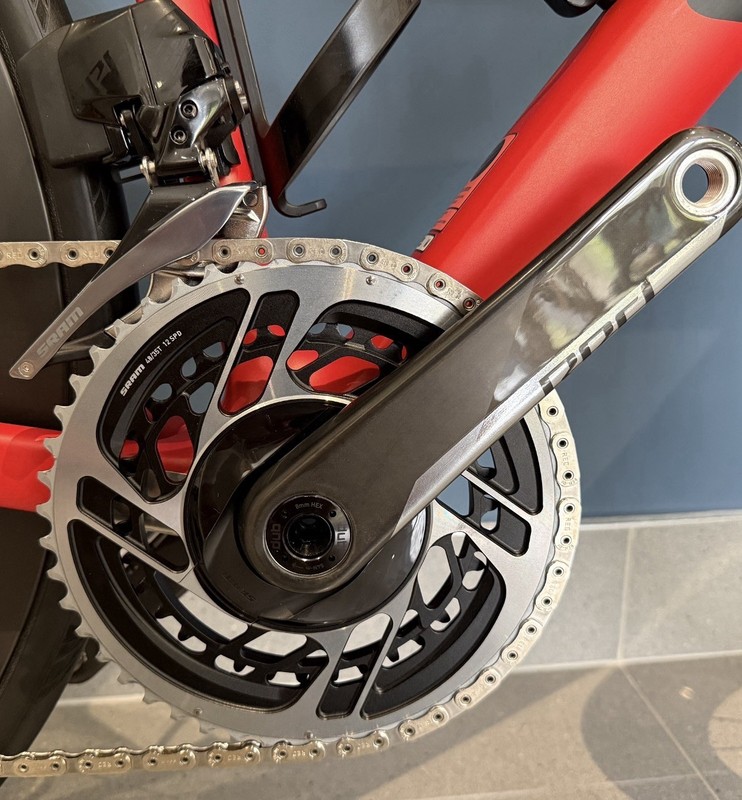 Full SRAM Red AXS 12 Speed Groupset Including Power meter - 172.5mm 48/35 10/33