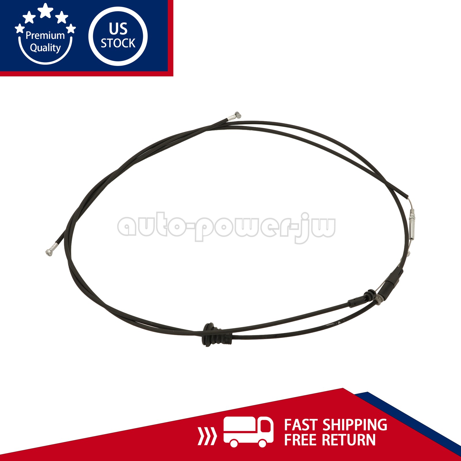 NEW Front Hood Unlock Cable For Bentley Continental GT GTC Flying Spur 3W0823531