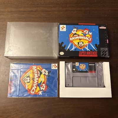 Animaniacs (Super Nintendo SNES) Complete - Tested - Authentic