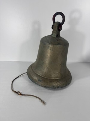 Antike Kirchenglocke 19. Jahrhundert Bronze Diskant Original Patina 5,5 kg seltener Fund