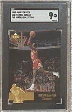 Michael Jordan [1988 Slam Dunk Champ] #JC6 Prices | 1995 Upper