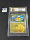 Captain Pikachu (Pokeball Horizons Stamp) Pokemon Gem CBB1C 07 02/09 Grade 10