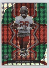 2022 Panini Mosaic Rookies Choice Red and Green Prizm Rachaad White #345 0a6