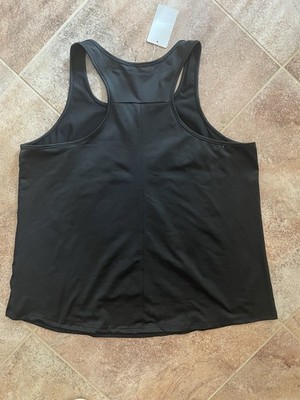 Vldnery Women's Black Razor Back Tank Top Size XXL New with Tags