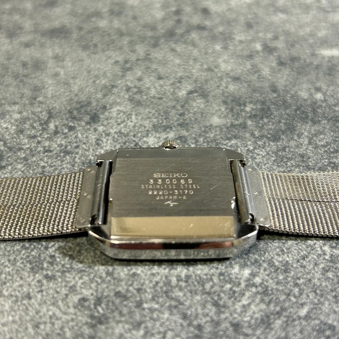 SEIKO Chariot Tank Rectangular Square Manual Wind… - image 19