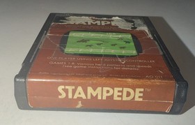 Stampede (Atari 2600, 1981) Cleaned & Tested (JY036)