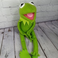 Vintage 1976 KERMIT THE FROG 850 Jim Henson MUPPET DOLL Fisher Price Plush Toy