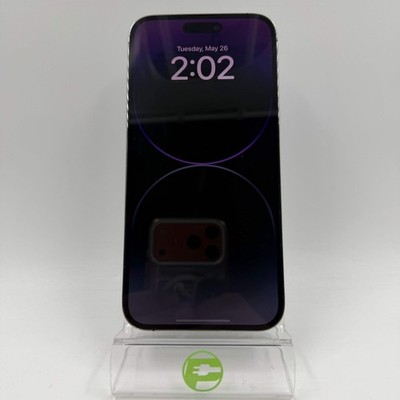 Unlocked Apple iPhone 14 Pro Max 128GB 18.3.1 Deep Purple MQ8R3LL/A