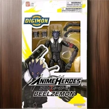 Digimon -Bandai Beelzemon ANIME HEROES- 20 Point Articulation Figure NEW