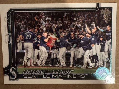 2025 Topps Baseball Series 1 #96 Seattle Mariners – Team Card | eBay
