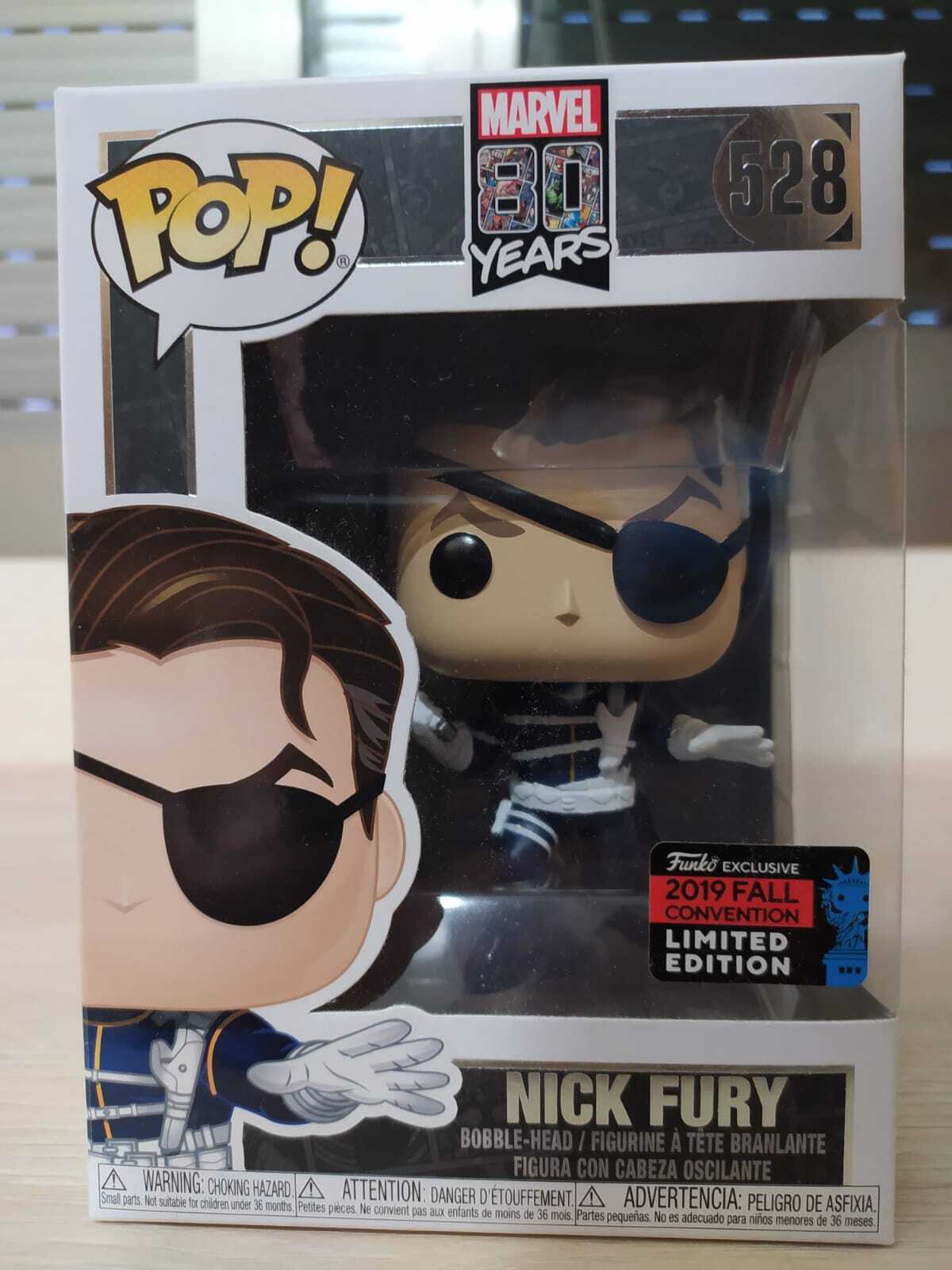 En Oferta Funko Pop #528 Nick Fury 2019 Fall Convention