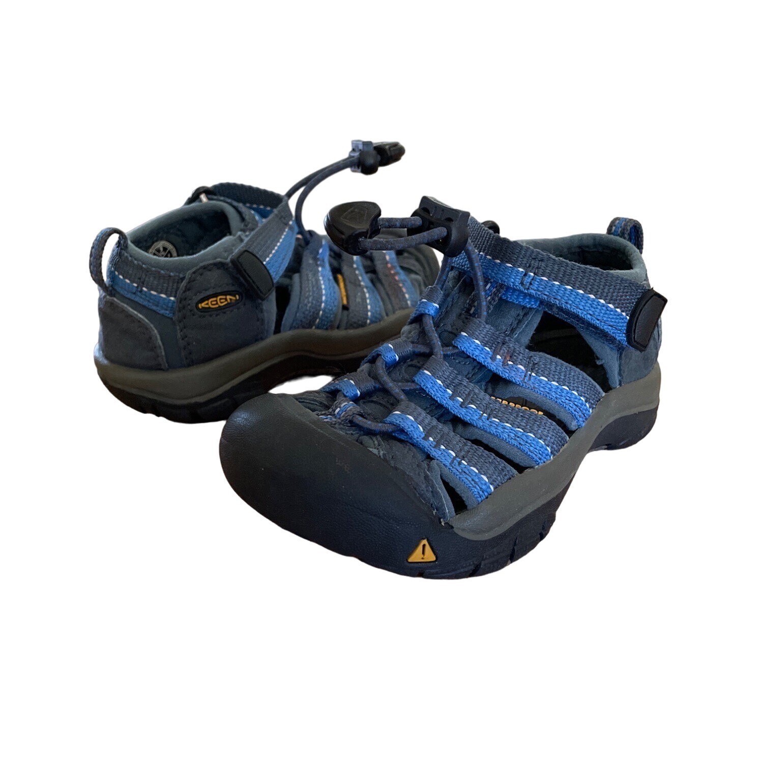 Sandali Keen blu da trekking outdoor sportivi impermeabili giovani taglia 9 gancio e passante