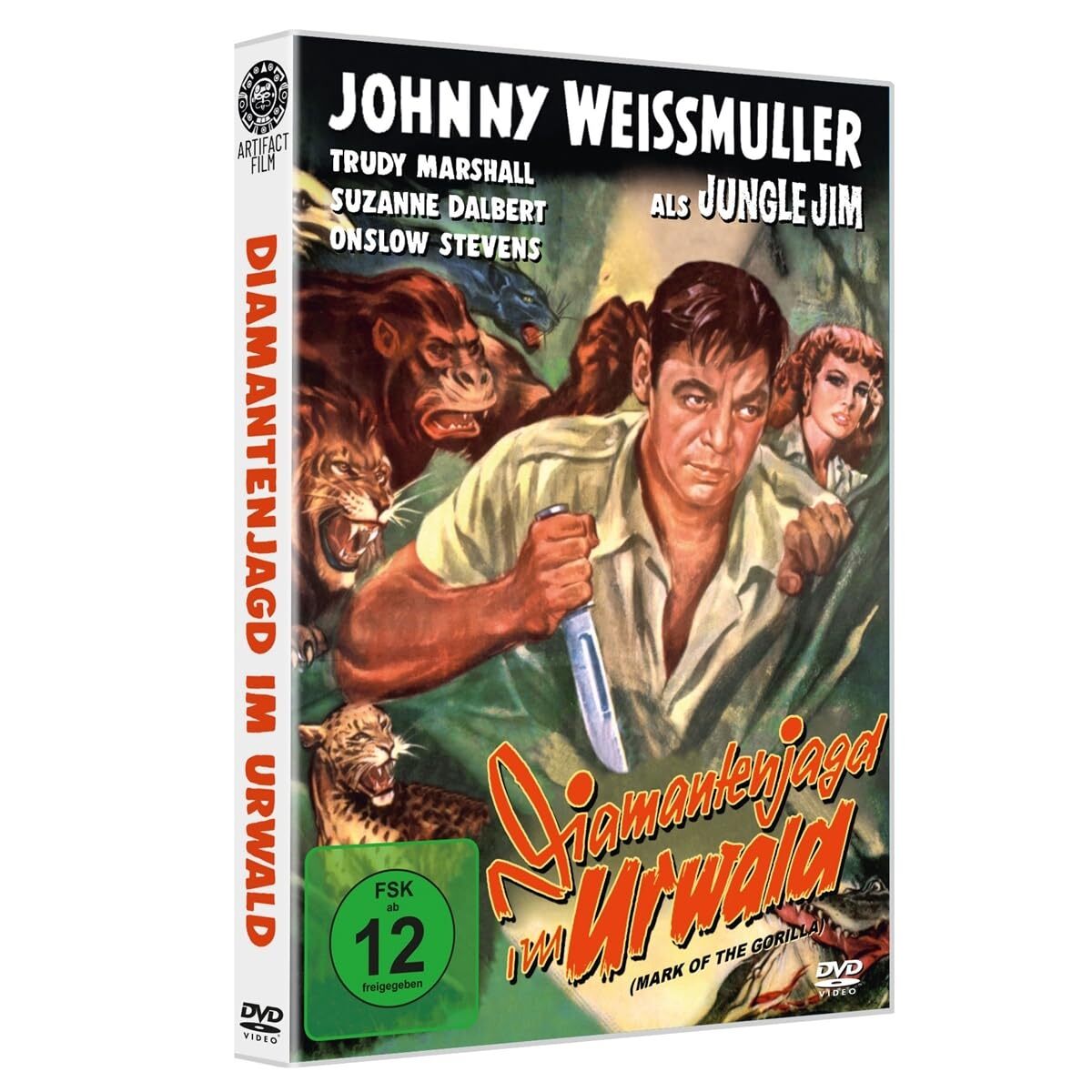 Diamantenjagd im Urwald (DVD) Johnny Weissmuller Trudy Marshall Suzanne Dalbert