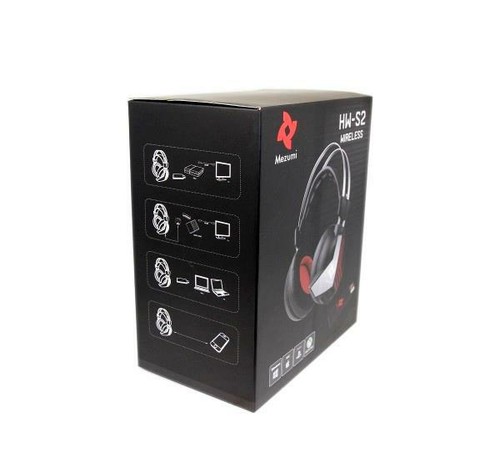 Mezumi 2.4GHZ Wireless Gaming Headset for Xbox One PS4 Playstation 4 PC iphone - Picture 3 of 9