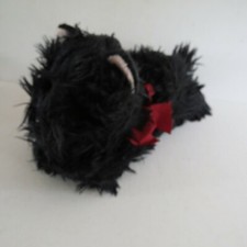 Russ Plush stuffed Animal Sammie Black Terrier Dog