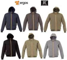 JRC Jacket OTTAWA Lined Padded High Neck Hood Waterproof Mens