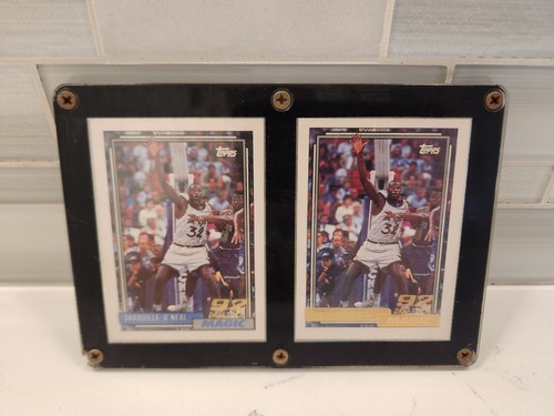 1992-93 Topps 362 Shaquille O'Neal Magic Gold Parallel 92 Draft Pick Rookie Card - Bild 11 von 12