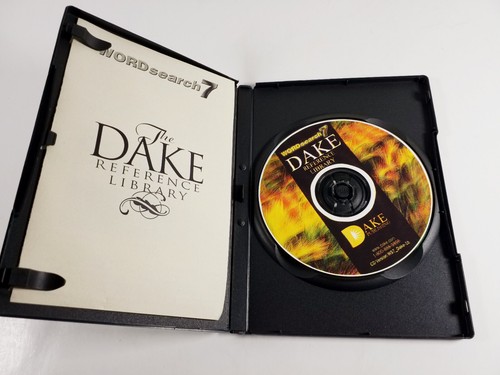 The Dake Reference Library WordSearch 7 CD-Rom Bible Word Search Windows XP - Picture 4 of 7