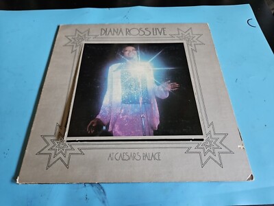 Diana Ross Live At Caesars Palace 1974 (G) Album LP Motown M6