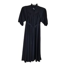 Vintage 1960s High Neck Sleep Dress Nightgown Size Large