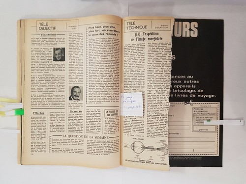 TELE 7 JOURS N°579 29/05/71 RAYNAUD HALLYDAY PARISY BOGART ARLETTY GUITRY MJ NAT - Picture 12 of 12