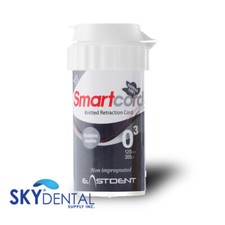 Plain Smartcord Dental Knitted Gingival Retraction Cord Size 000  Ultra Fine 