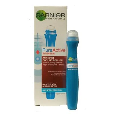 Garnier Pure Active Spot Roll-On 15ml - Acne Spot Treatment - Euro Packing
