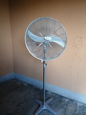 👉VENTILATORE DA TERRA A PIANTANA, MARCA ESPIRIT ANNI '90 CROMATO VINTAGE🔝2PALE