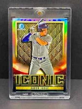 Aaron Judge RARE REFRACTOR INVESTMENT CARD BOWMAN CHROME SSP YANKEES MVP MINT