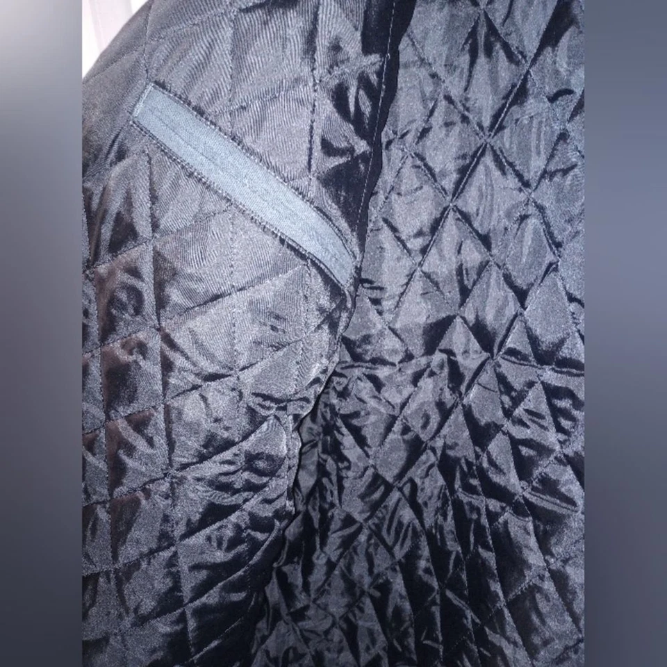 Dunbrooke Navy Blue Mountaineer Chore Jacket Size 4X EUC P2P 33 In Length 31 In - Image 3 of 4