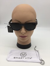 Shadyveu SV848SD Glossy Black Sunglasses Black Lens