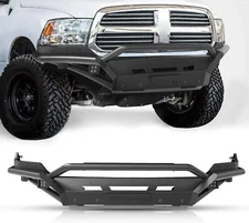 Steel Front Bumper w/LED Light Fits 2013 2014 2015 2016 2017 2018 Dodge Ram 1500
