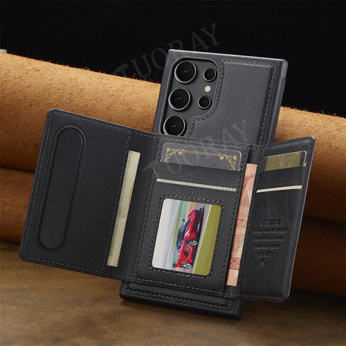 Hülle für Samsung S24 S23 S22 S25 A34 A54 Handy Tasche SchutzCase Wallet Magnet - Bild 32 von 81