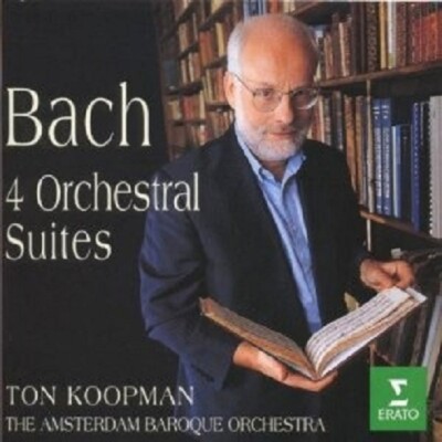 KOOPMAN/AMSTERDAM BAROQUE ORCHESTRA - ORCHESTERSUITEN 1-4  CD KLASSIK NEU BACH